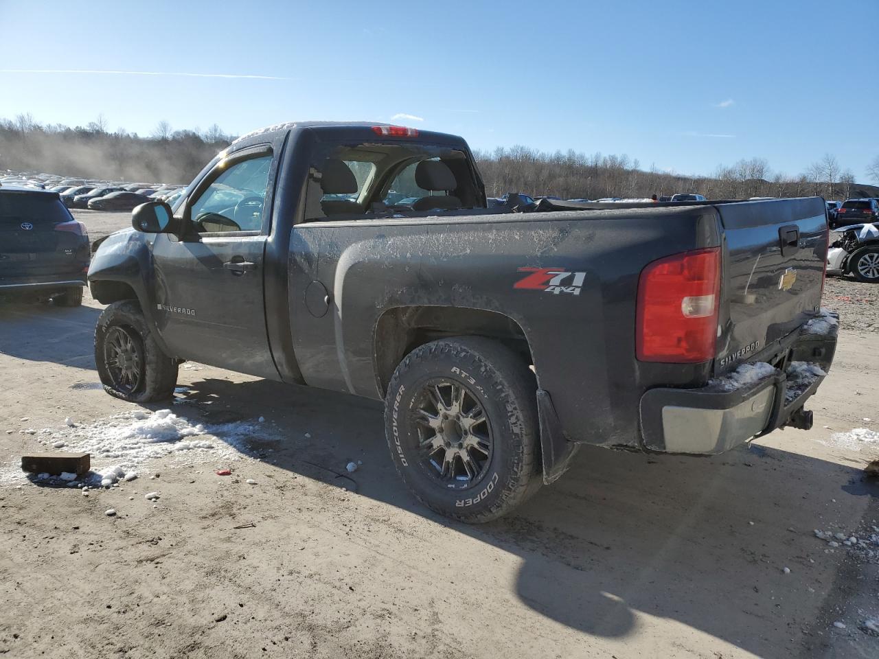 2008 Chevrolet Silverado VIN 1GCEK14C38Z101292 Copart auction photo, all over damage thumbnail 2