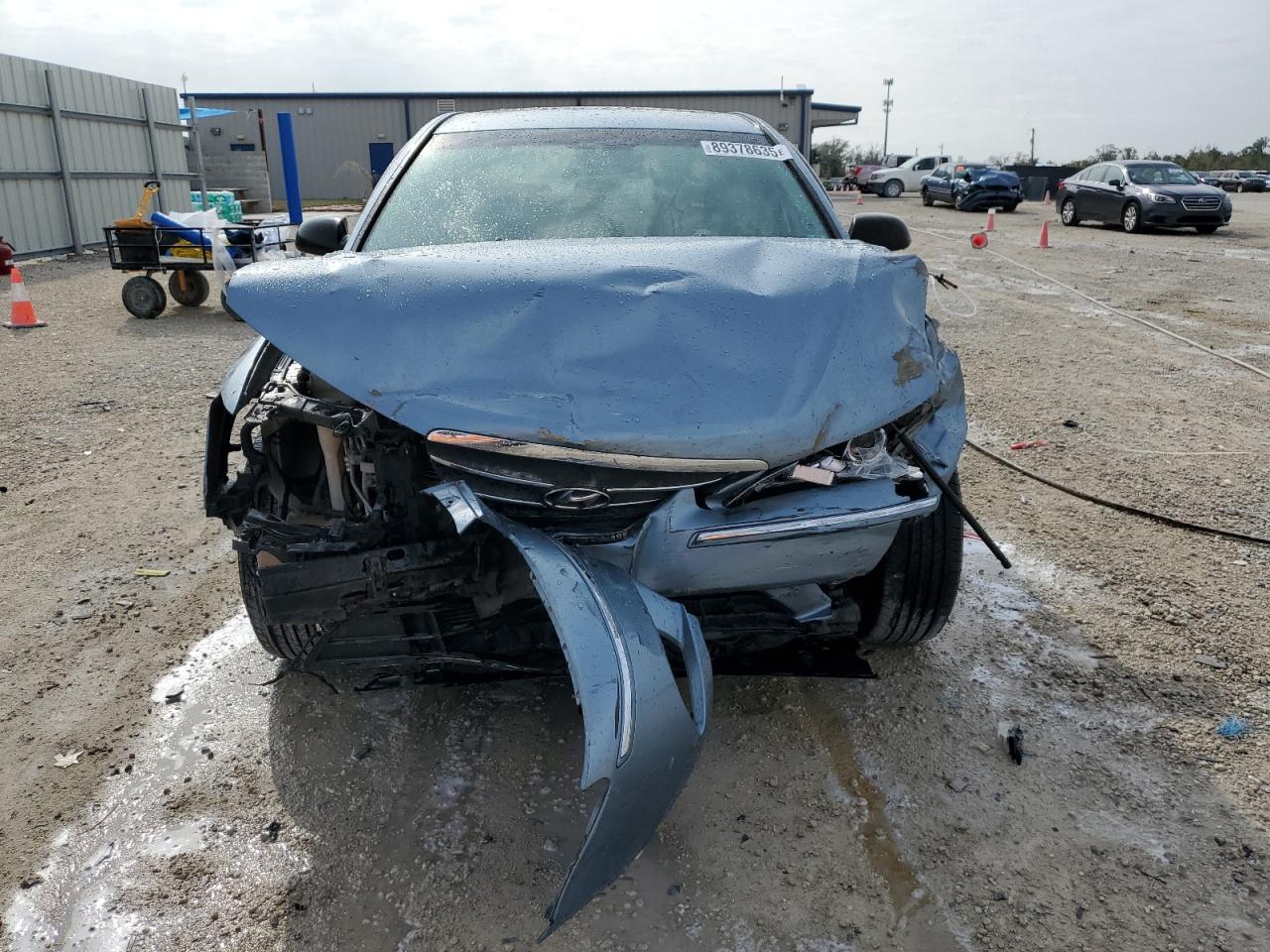 2010 Hyundai Sonata VIN 5NPEU4AC9AH643820 Copart auction photo, front end damage thumbnail 5