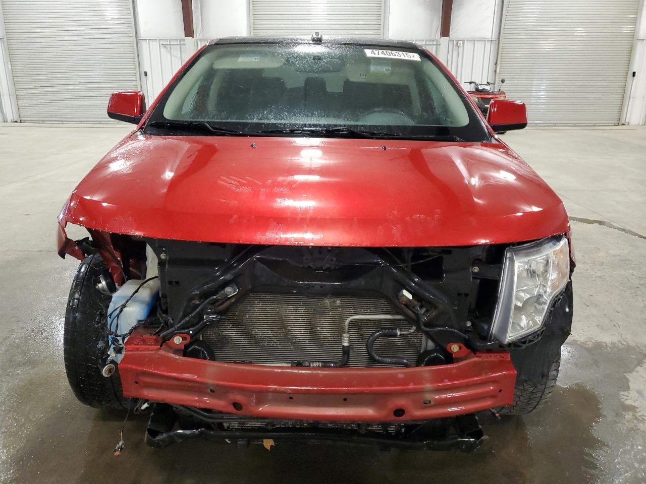 2010 Ford Edge VIN 2FMDK4KC5ABA09475 Copart auction photo, front end damage thumbnail 5
