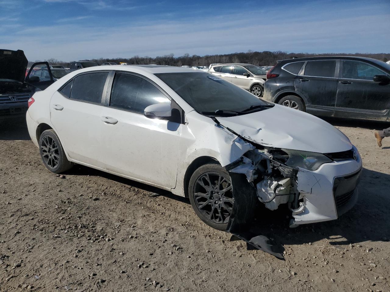 2016 Toyota Corolla VIN 2T1BURHE8GC529973 Copart auction photo, front end damage thumbnail 4