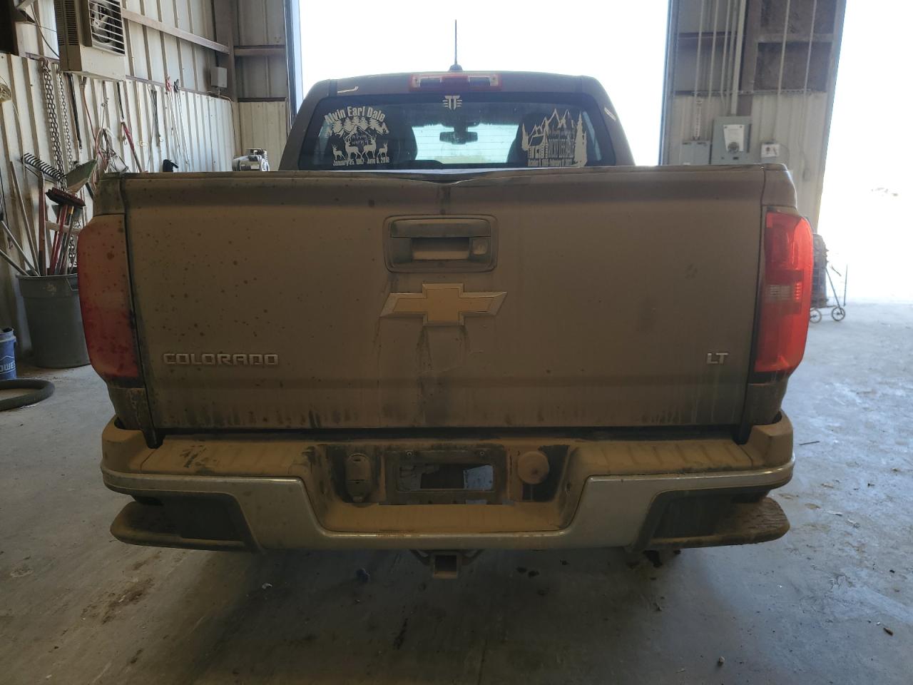 2015 Chevrolet Colorado VIN 1GCGTBE39F1221846 Copart auction photo, hail / minor dent/scratches damage thumbnail 6