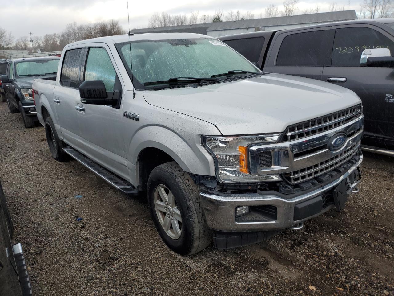 2018 Ford F-150 VIN 1FTEW1E51JKD13143 Copart auction photo, front end damage thumbnail 4