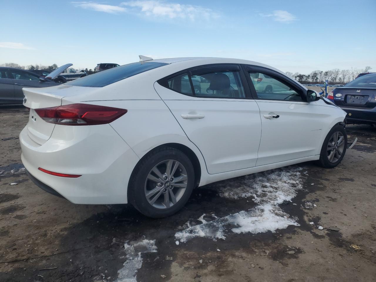 2017 Hyundai Elantra VIN 5NPD84LF5HH180866 Copart auction photo, front end / minor dent/scratches damage thumbnail 3