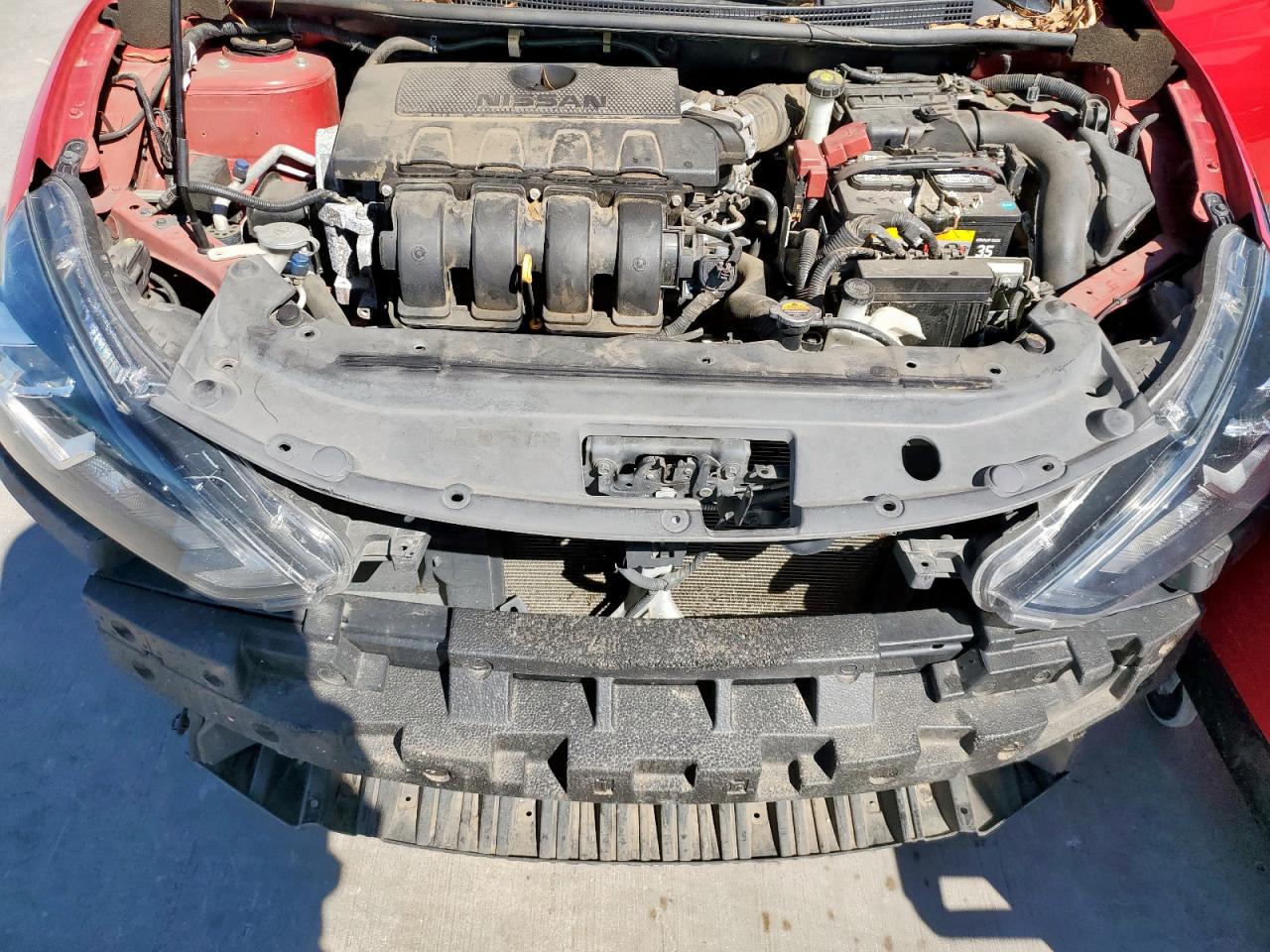 2018 Nissan Sentra VIN 3N1AB7AP9JY203580 Copart auction photo, front end damage thumbnail 11