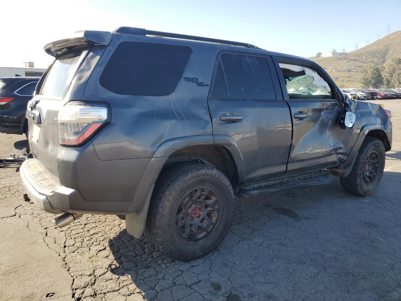 2021 Toyota 4Runner VIN JTERU5JR7M5900159 Copart auction photo, rollover damage thumbnail 3