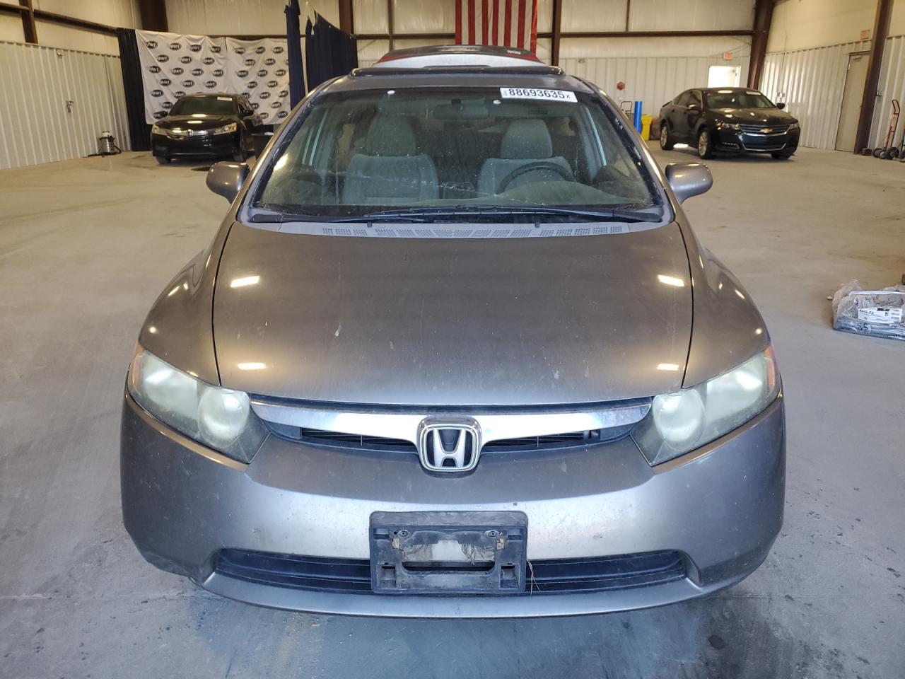 2008 Honda Civic VIN 2HGFA16848H310526 Copart auction photo, rear end damage thumbnail 5