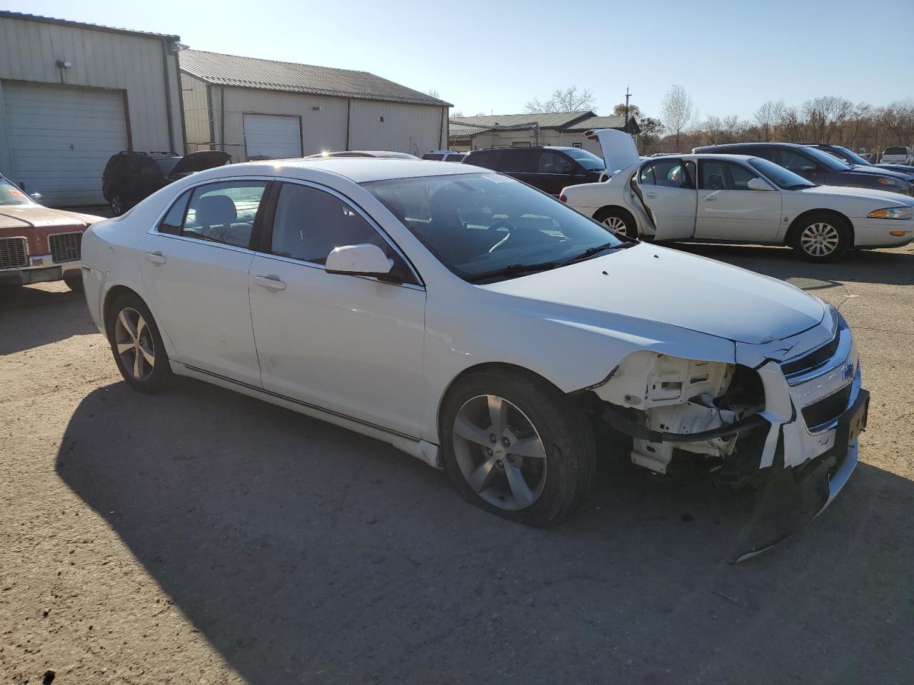 2011 Chevrolet Malibu VIN 1G1ZC5E11BF129886 Copart auction photo, front end damage thumbnail 4