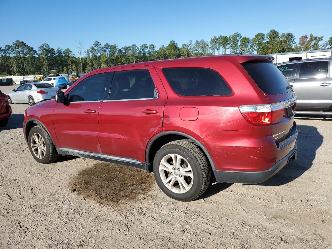 2013 Dodge Durango VIN 1C4RDJAG4DC535494 Copart auction photo, water/flood damage thumbnail 2