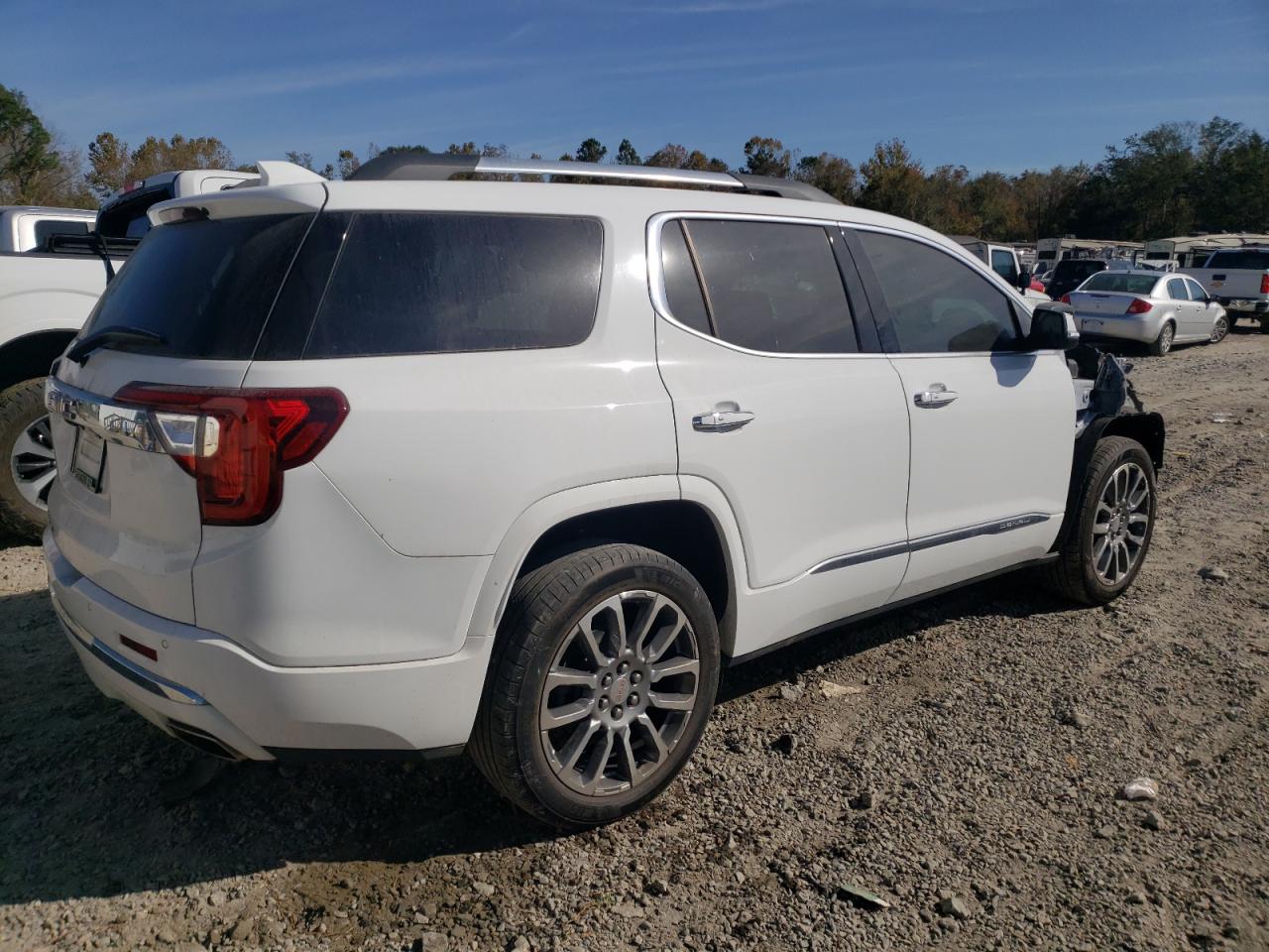 2021 GMC Acadia VIN 1GKKNPLS3MZ183965 Copart auction photo, front end damage thumbnail 3