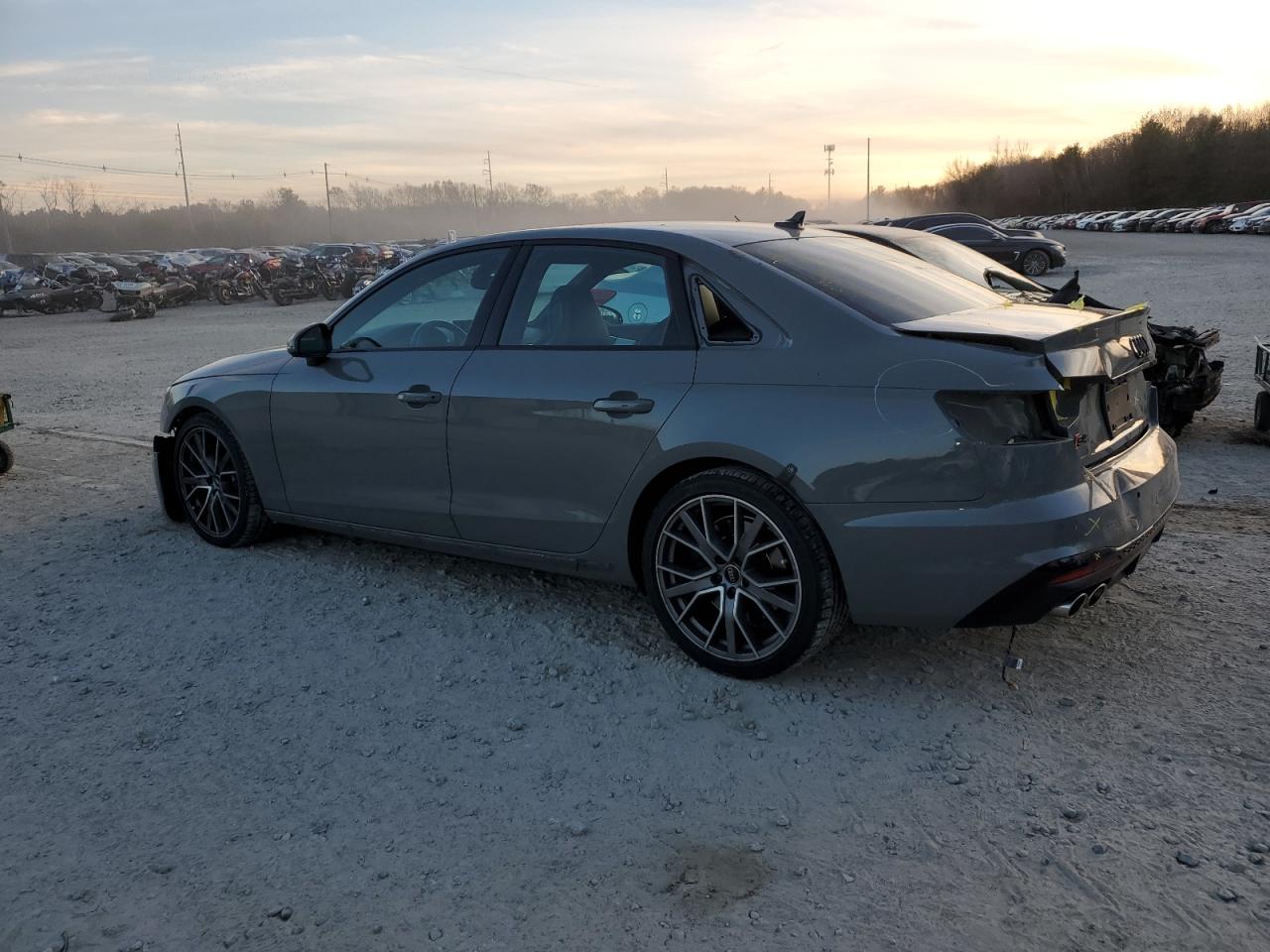 2021 Audi RS4 VIN WAUB4AF45MA063573 Copart auction photo, front end / rear end damage thumbnail 2
