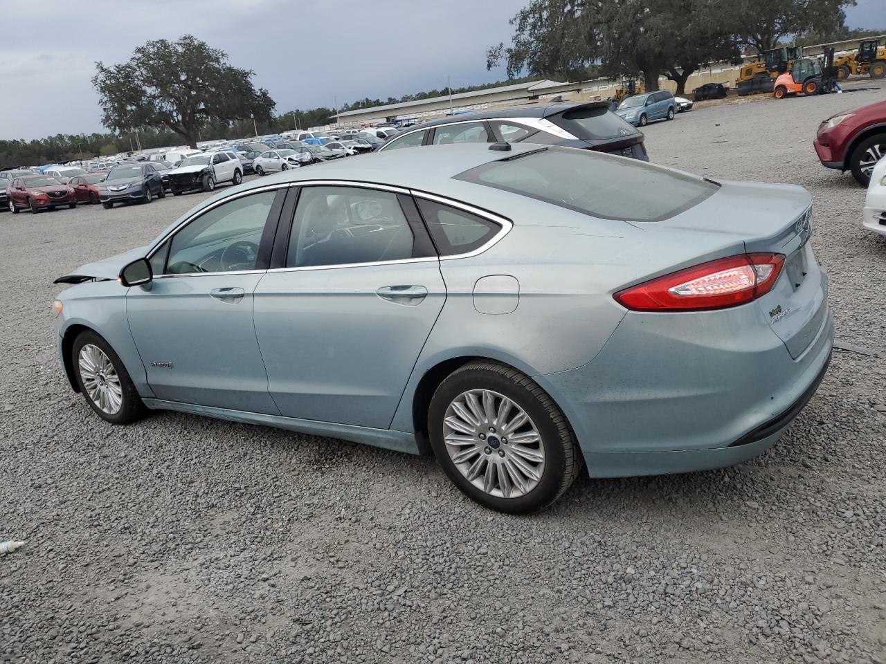 2014 Ford Fusion VIN 3FA6P0LU9ER323528 Copart auction photo, front end damage thumbnail 2