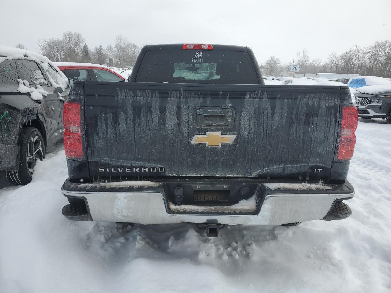 2014 Chevrolet Silverado VIN 1GCVKREC4EZ331304 Copart auction photo, front end damage thumbnail 6