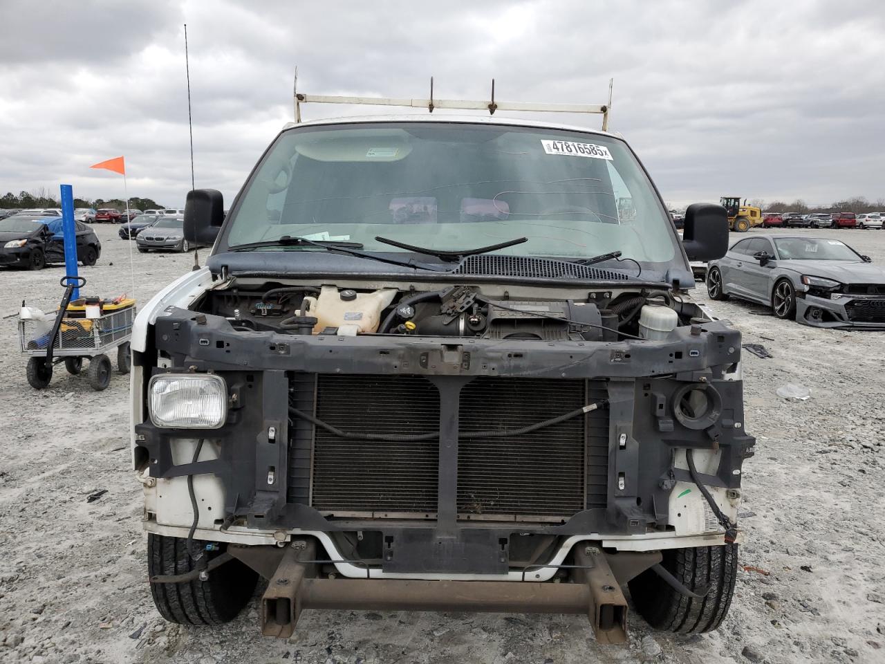 2012 GMC Savana VIN 1GTS7AFX5C1124035 Copart auction photo, front end damage thumbnail 5