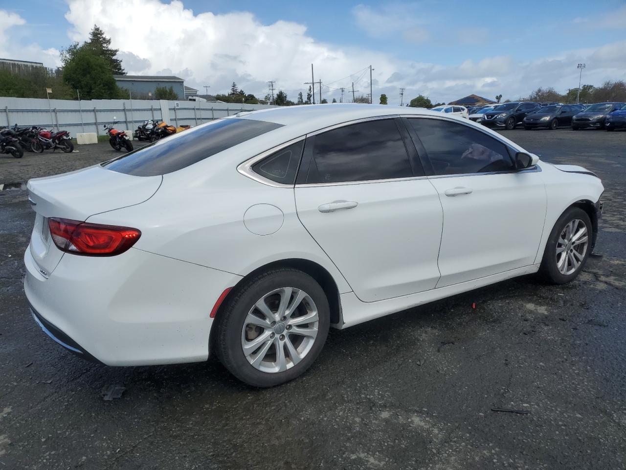 2015 Chrysler 200 VIN 1C3CCCAB9FN603891 Copart auction photo, front end damage thumbnail 3