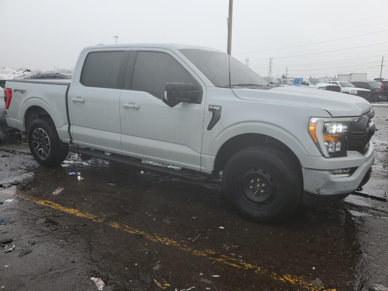 2023 Ford F-150 VIN 1FTEW1EP1PFA20524 Copart auction photo, front end damage thumbnail 4