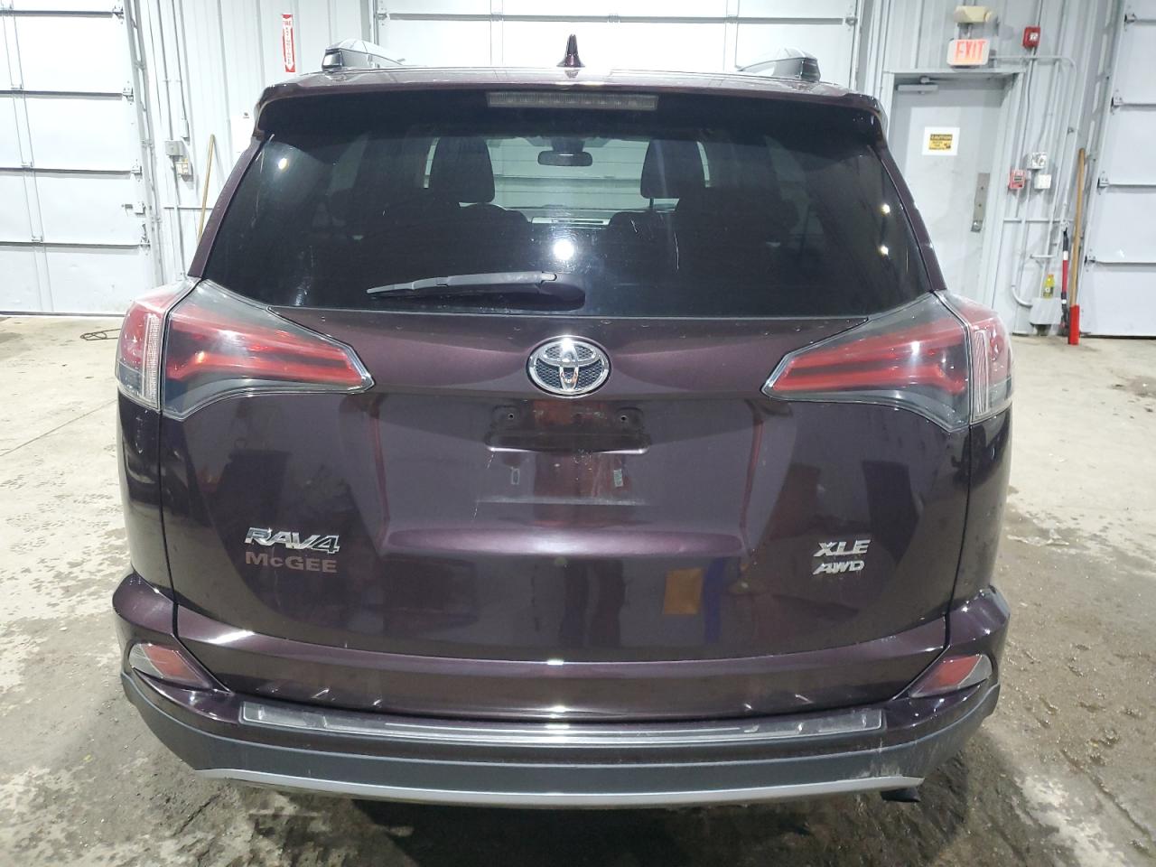 2017 Toyota RAV 4 VIN 2T3RFREV9HW662665 Copart auction photo, undercarriage / side damage thumbnail 6
