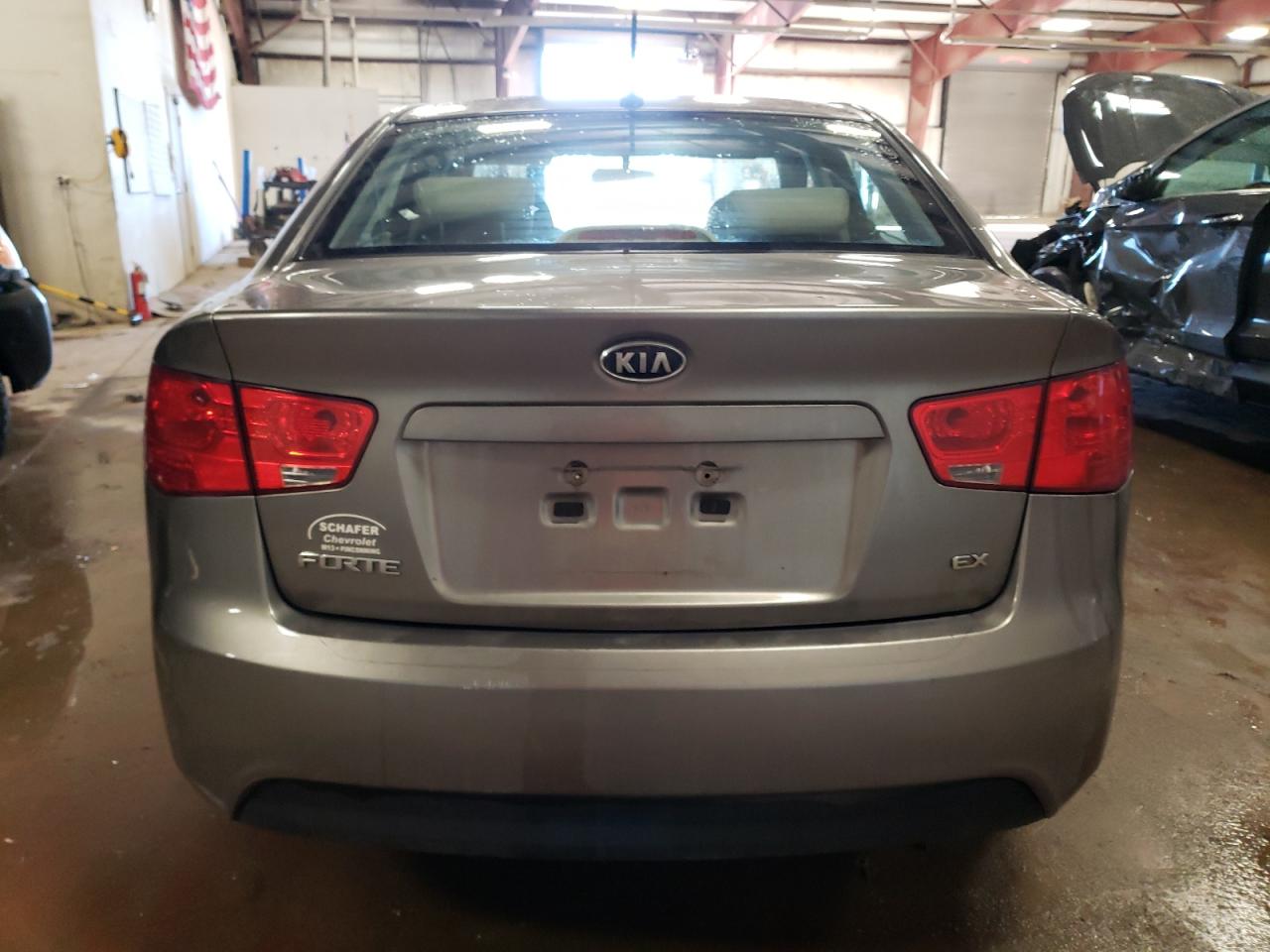 2012 KIA Forte VIN KNAFU4A2XC5633468 Copart auction photo, front end / side damage thumbnail 6