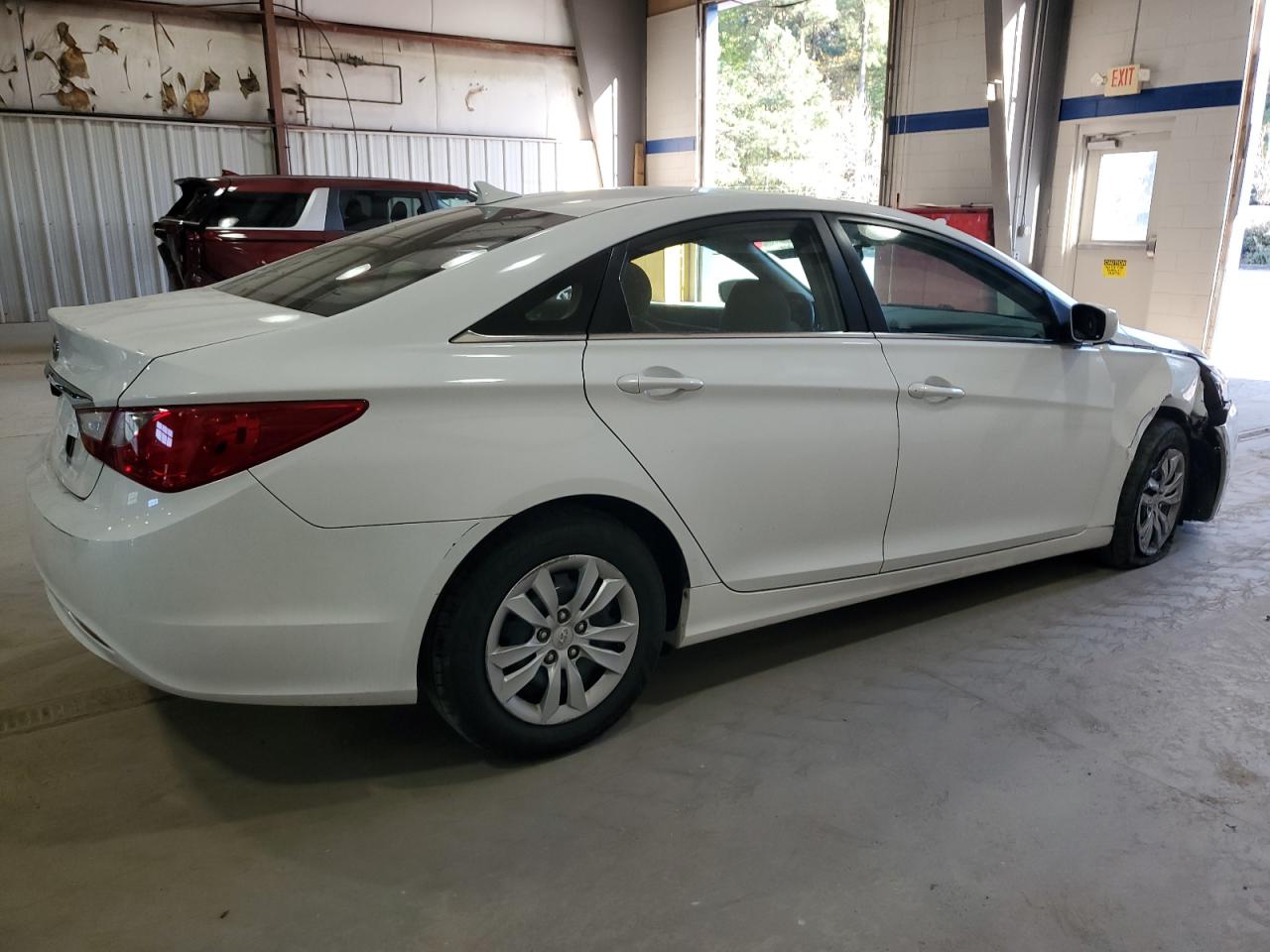 2011 Hyundai Sonata VIN 5NPEB4AC4BH157214 Copart auction photo, front end / undercarriage damage thumbnail 3