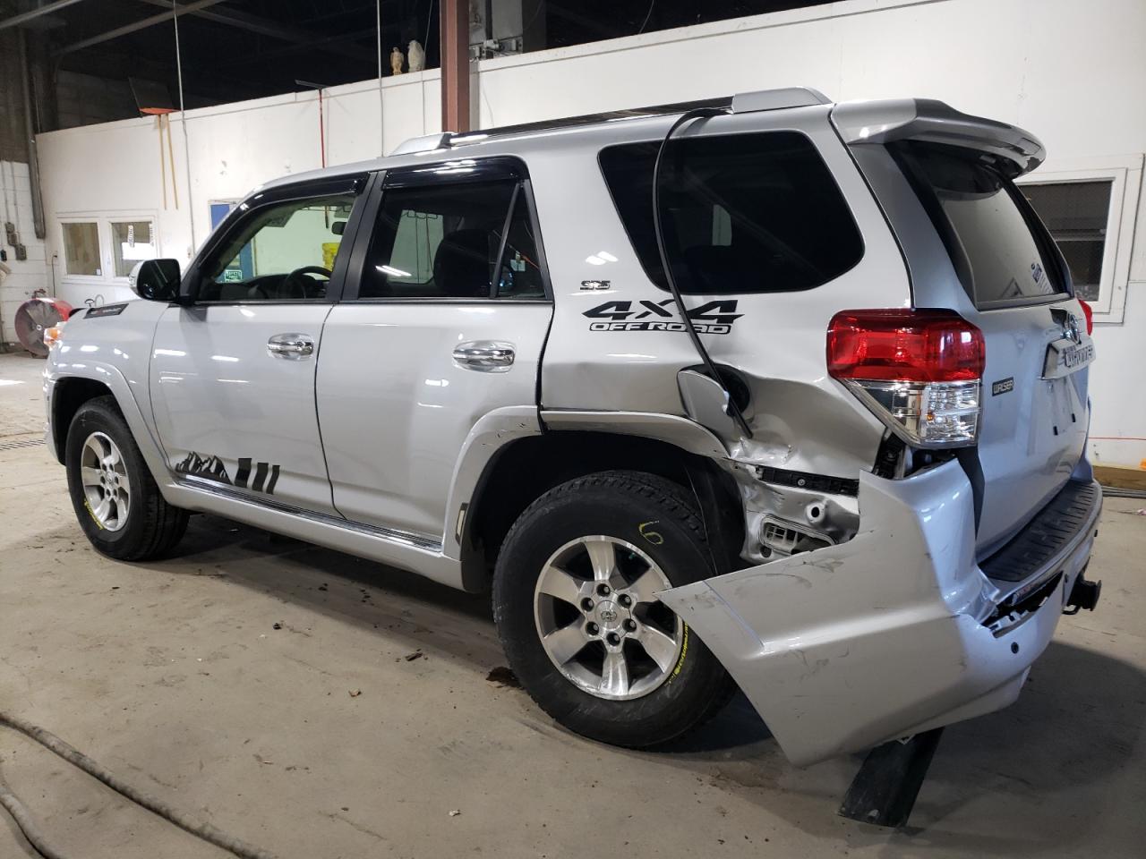 2013 Toyota 4Runner VIN JTEBU5JR1D5121809 Copart auction photo, rear end / side damage thumbnail 2