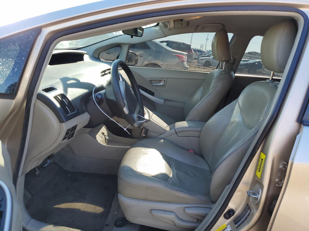 2011 Toyota Prius VIN JTDKN3DU5B0286911 Copart auction photo, side / minor dent/scratches damage thumbnail 7
