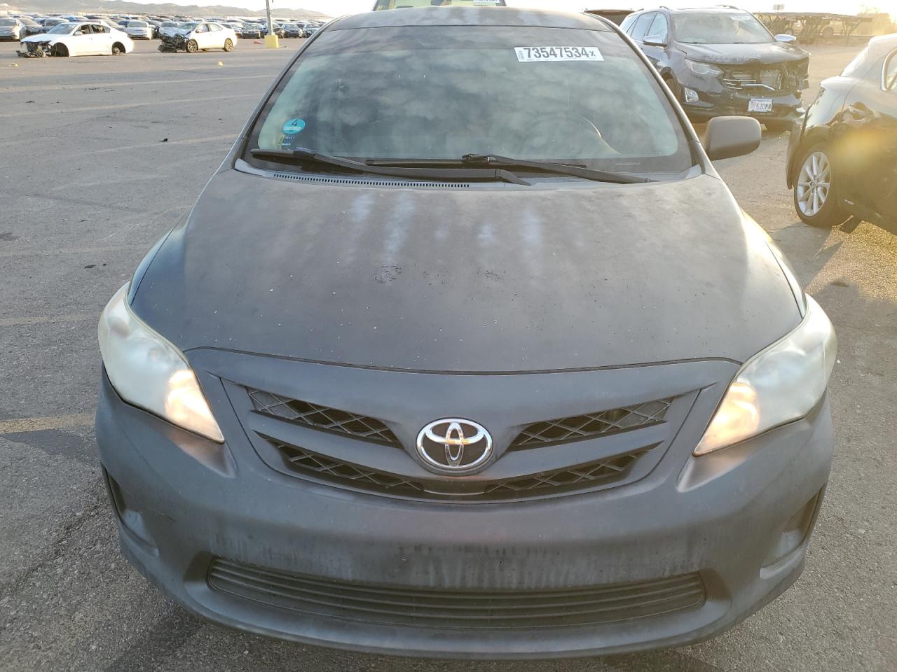 2012 Toyota Corolla VIN 2T1BU4EE5CC811795 Copart auction photo, rear end / side damage thumbnail 5