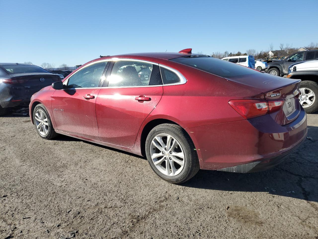 2018 Chevrolet Malibu VIN 1G1ZD5ST5JF135191 Copart auction photo, side damage thumbnail 2