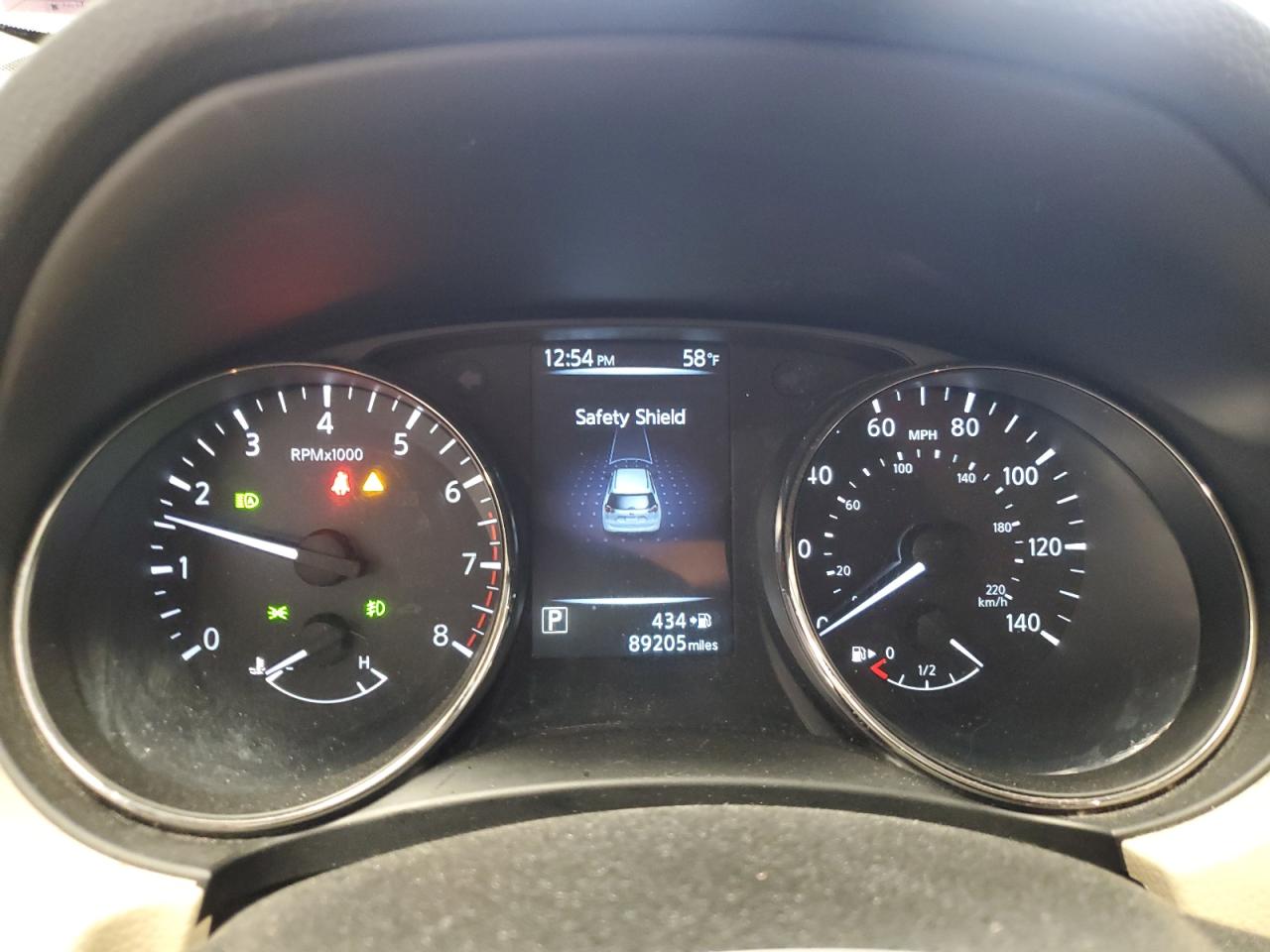 2017 Nissan Rogue VIN JN8AT2MV5HW283795 Copart auction photo, rear end / front end damage thumbnail 9