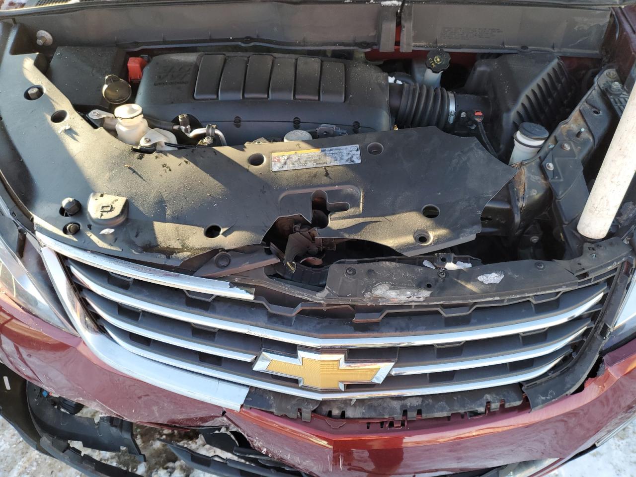 2017 Chevrolet Traverse VIN 1GNKVGKD9HJ334141 Copart auction photo, front end / minor dent/scratches damage thumbnail 13