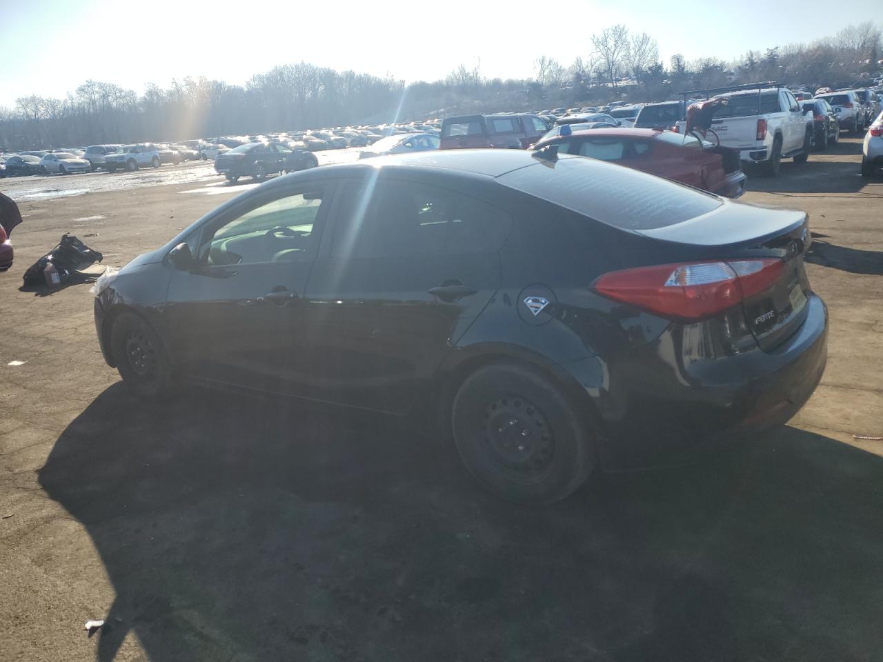 2016 KIA Forte VIN KNAFK4A64G5503099 Copart auction photo, front end damage thumbnail 2