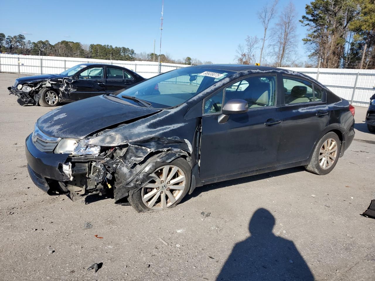 2012 Honda Civic VIN 2HGFB2F83CH519459