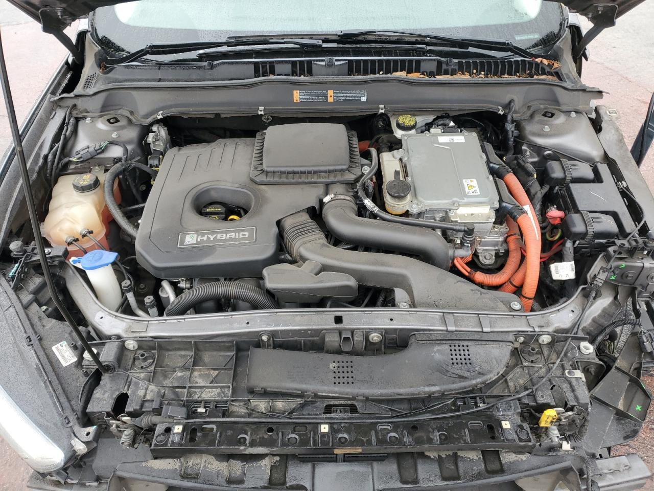 2014 Ford Fusion VIN 3FA6P0LU2ER136664 Copart auction photo, front end damage thumbnail 11