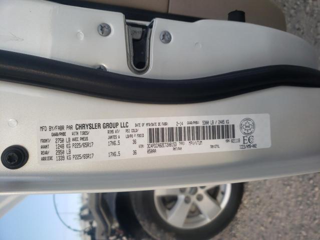 2014 Dodge Journey VIN 3C4PDCAB2ET208153 Copart auction photo, front end / minor dent/scratches damage thumbnail 14
