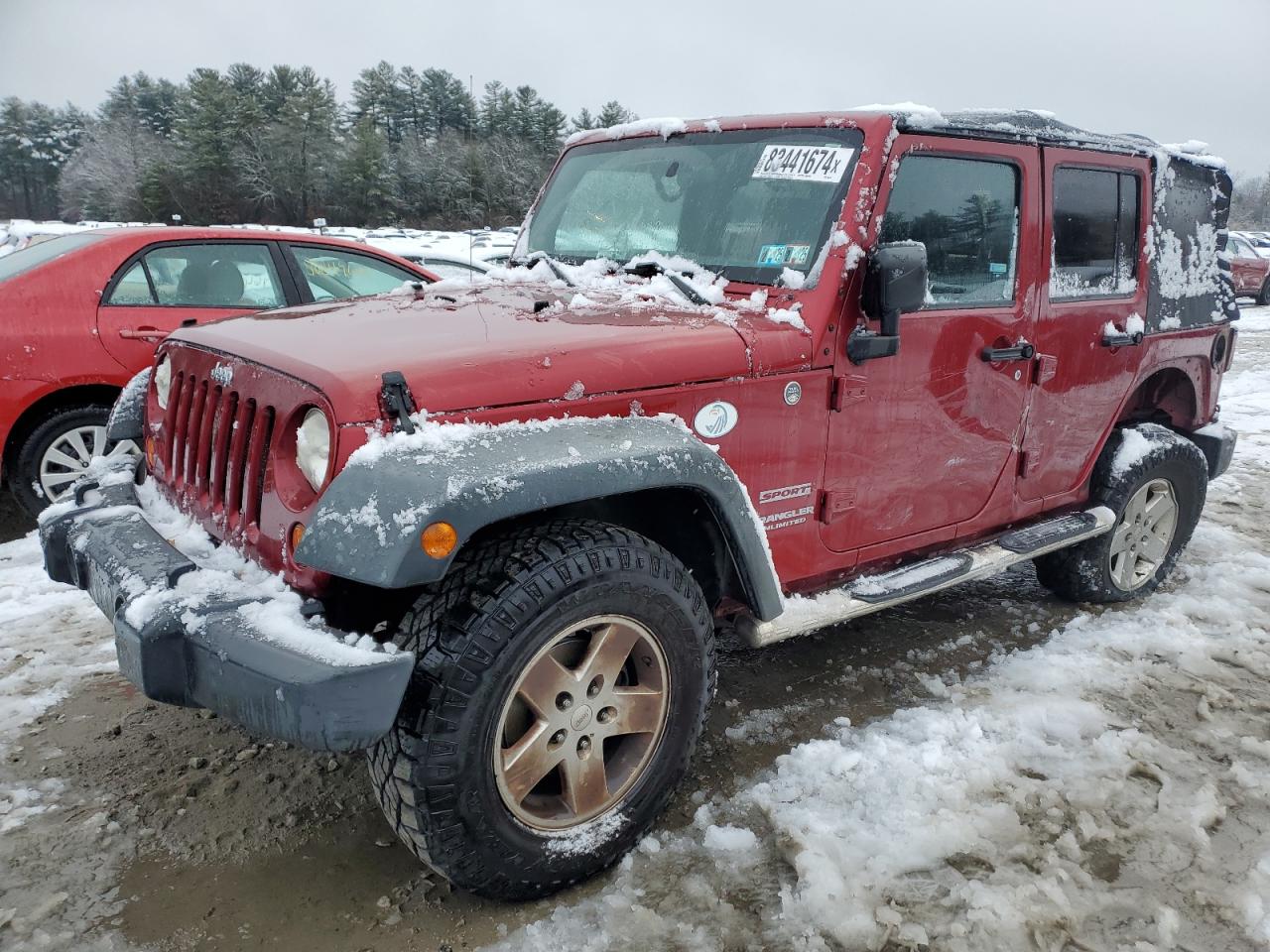 2011 Jeep Wrangler VIN 1J4BA3H14BL599310