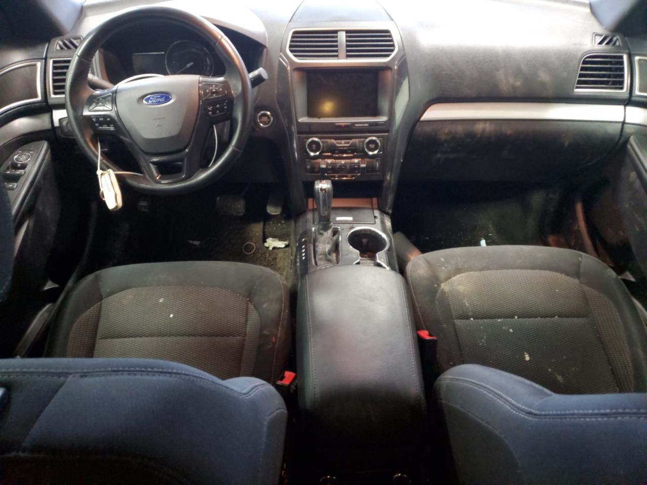 2016 Ford Explorer VIN 1FM5K8D86GGA06090 Copart auction photo, front end / side damage thumbnail 8