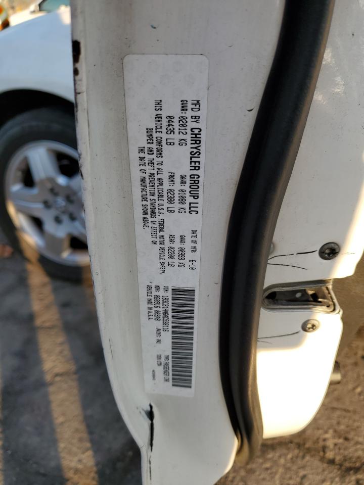 2010 Dodge Caliber VIN 1B3CB1HA6AD598116 Copart auction photo, all over damage thumbnail 12