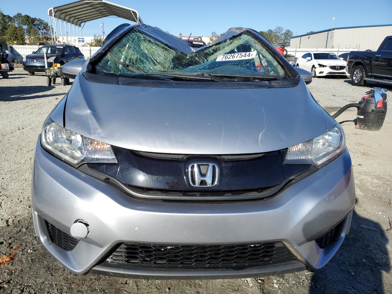 2017 Honda Fit VIN JHMGK5H56HS005613 Copart auction photo, top/roof / minor dent/scratches damage thumbnail 5