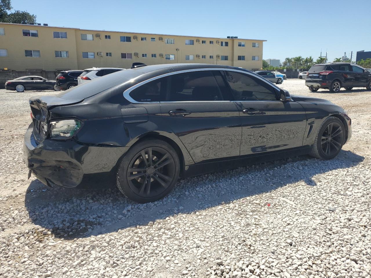 2019 BMW 4er VIN WBA4J1C53KBM12249 Copart auction photo, rear end damage thumbnail 3