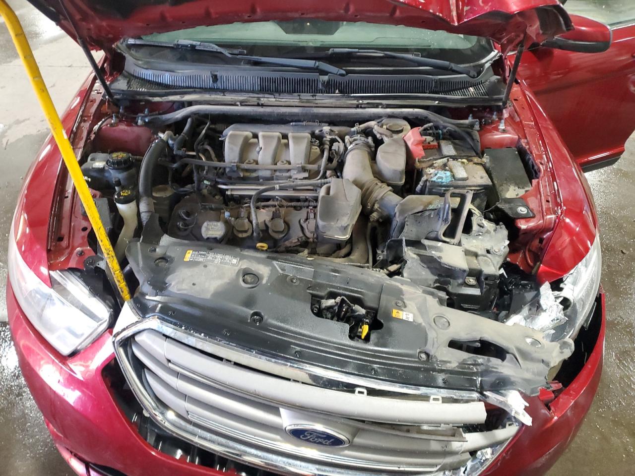 2013 Ford Taurus VIN 1FAHP2E85DG209620 Copart auction photo, front end damage thumbnail 12
