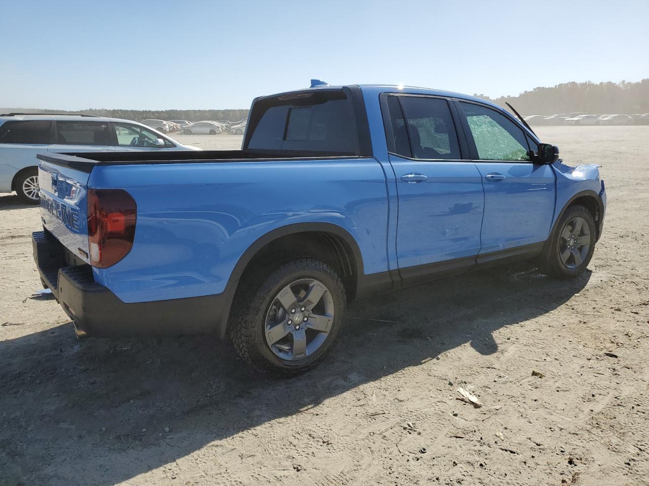2024 Honda Ridgeline VIN 5FPYK3F68RB019881 Copart auction photo, front end damage thumbnail 3