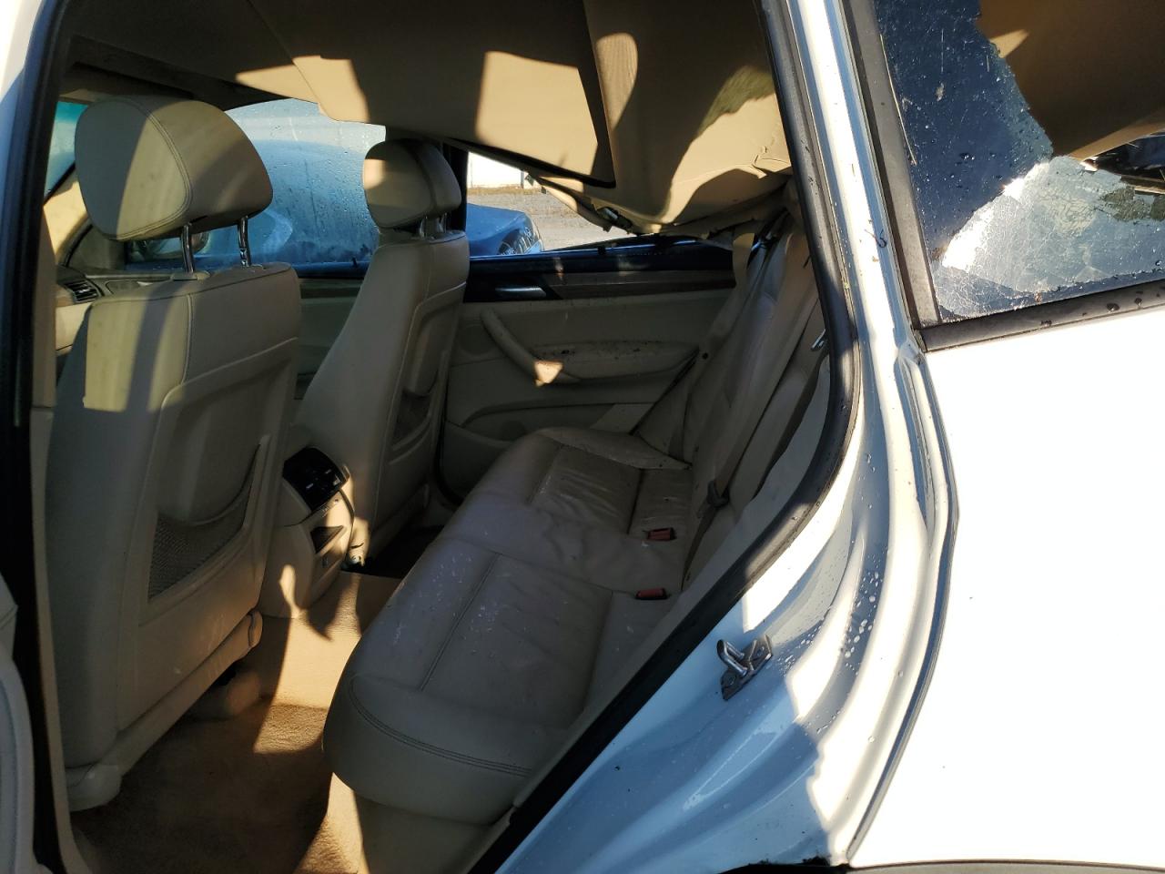 2011 BMW X3 VIN 5UXWX5C55BL709940 Copart auction photo, top/roof damage thumbnail 10