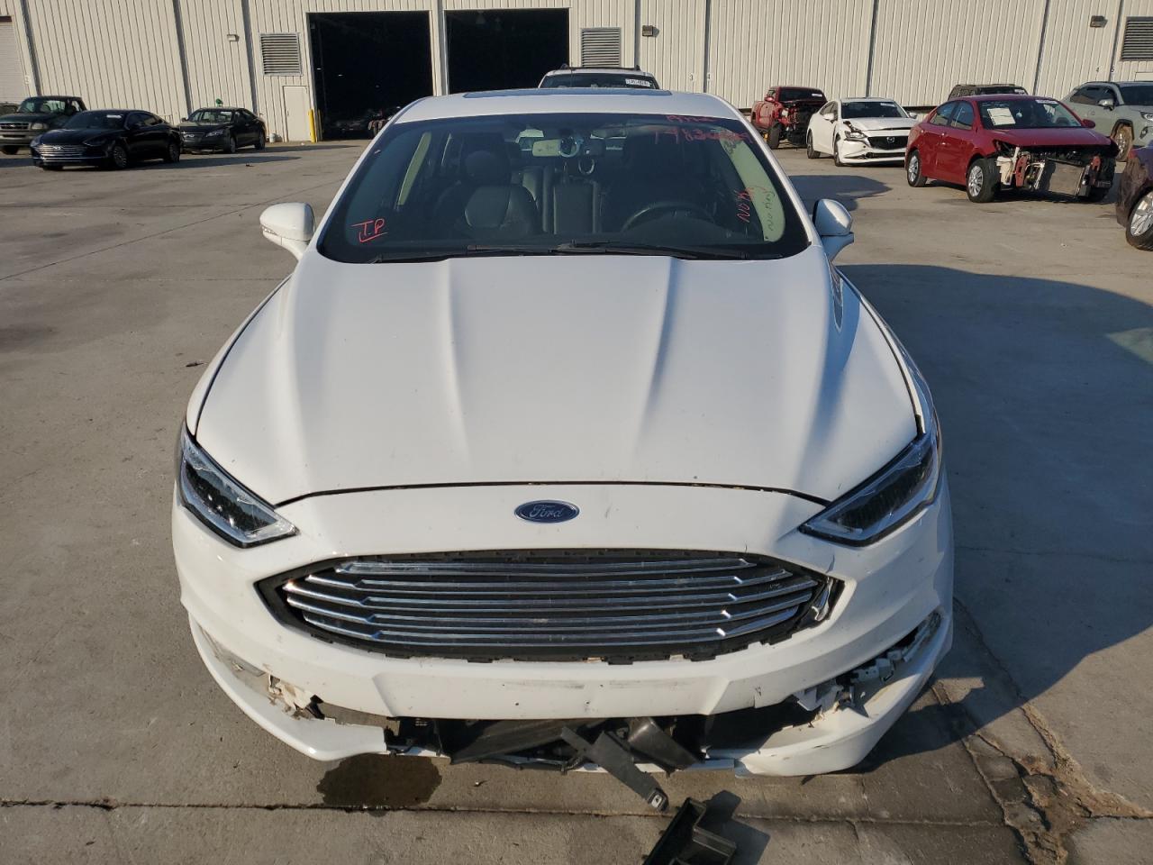 2018 Ford Fusion VIN 3FA6P0D99JR170055 Copart auction photo, front end damage thumbnail 5