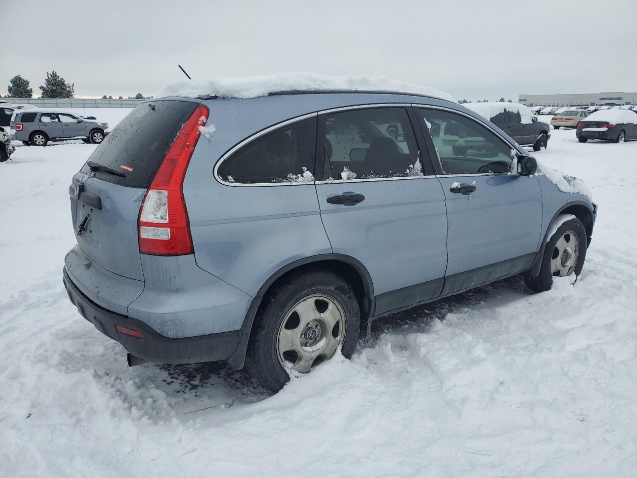 2007 Honda CR-V VIN JHLRE38307C008121 Copart auction photo, front end damage thumbnail 3