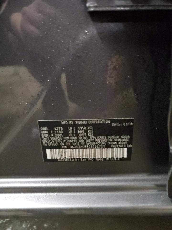 2018 Subaru Impreza VIN 4S3GTAU68J3726781 Copart auction photo, front end damage thumbnail 12