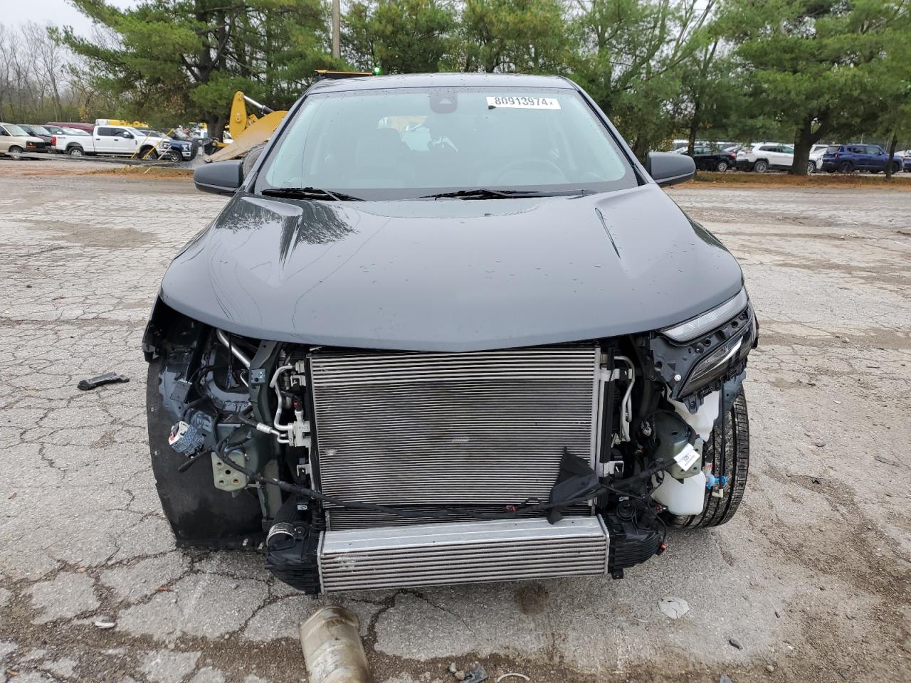 2022 Chevrolet Equinox VIN 3GNAXHEV3NS246650 Copart auction photo, front end / rear end damage thumbnail 5