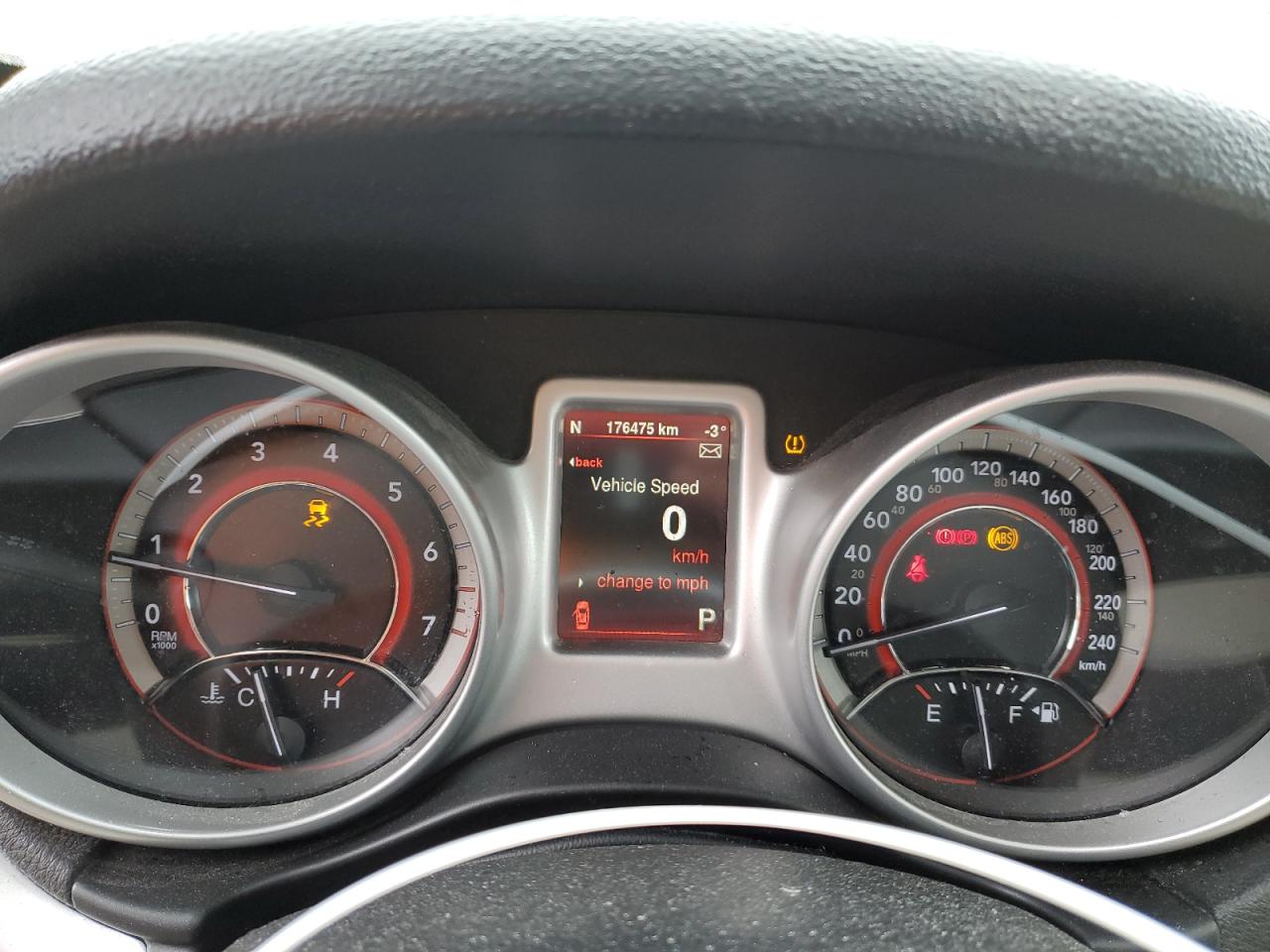 2015 Dodge Journey VIN 3C4PDDFGXFT702398 Copart auction photo, front end / undercarriage damage thumbnail 9