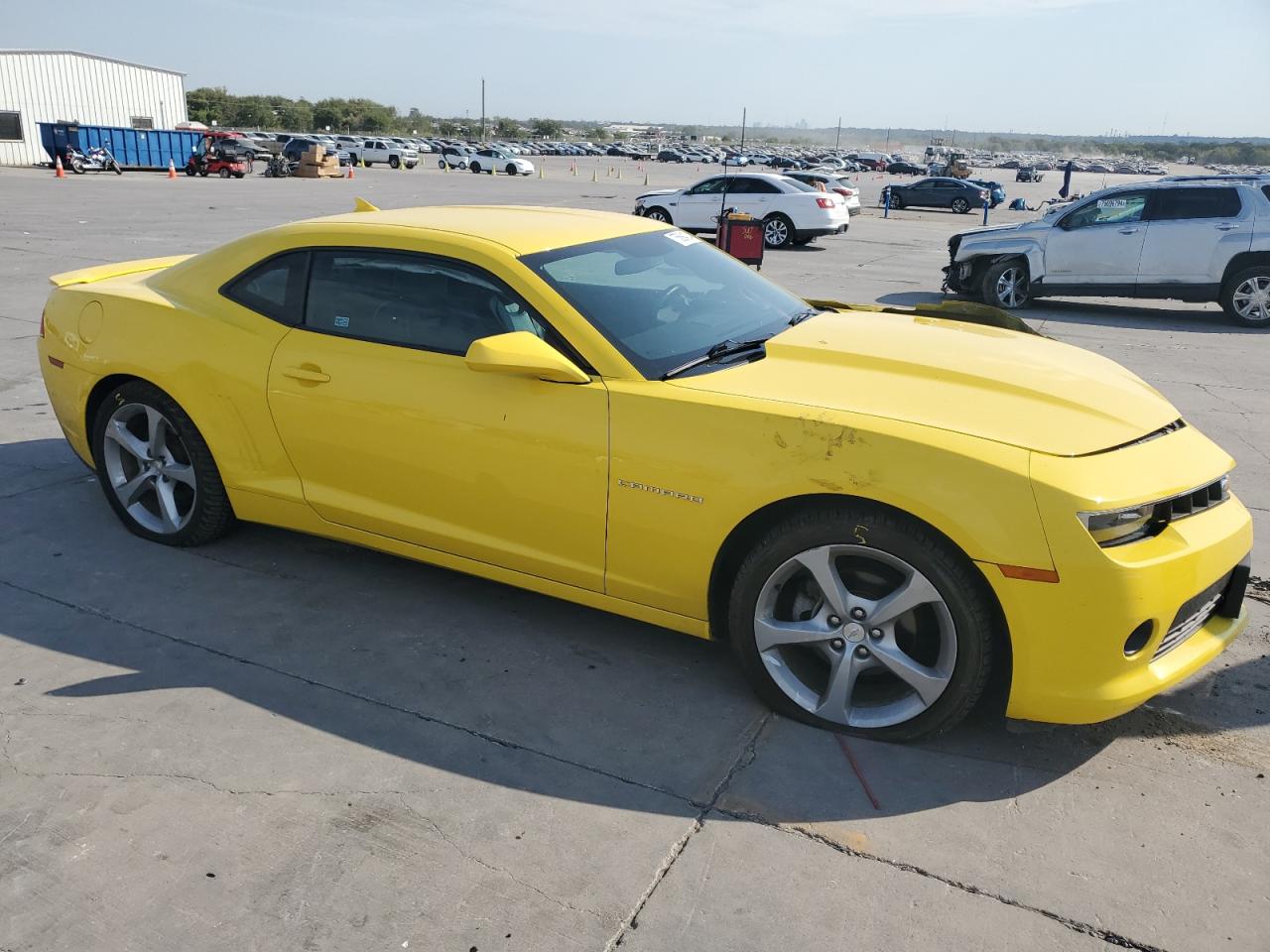 2014 Chevrolet Camaro VIN 2G1FC1E35E9192953 Copart auction photo, front end damage thumbnail 4