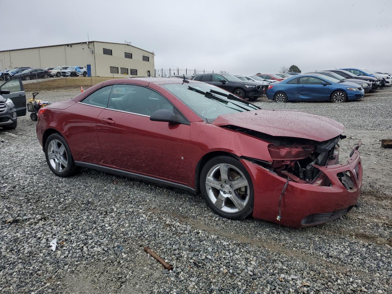 2008 Pontiac G6 VIN 1G2ZH361084258495 Copart auction photo, front end / undercarriage damage thumbnail 4
