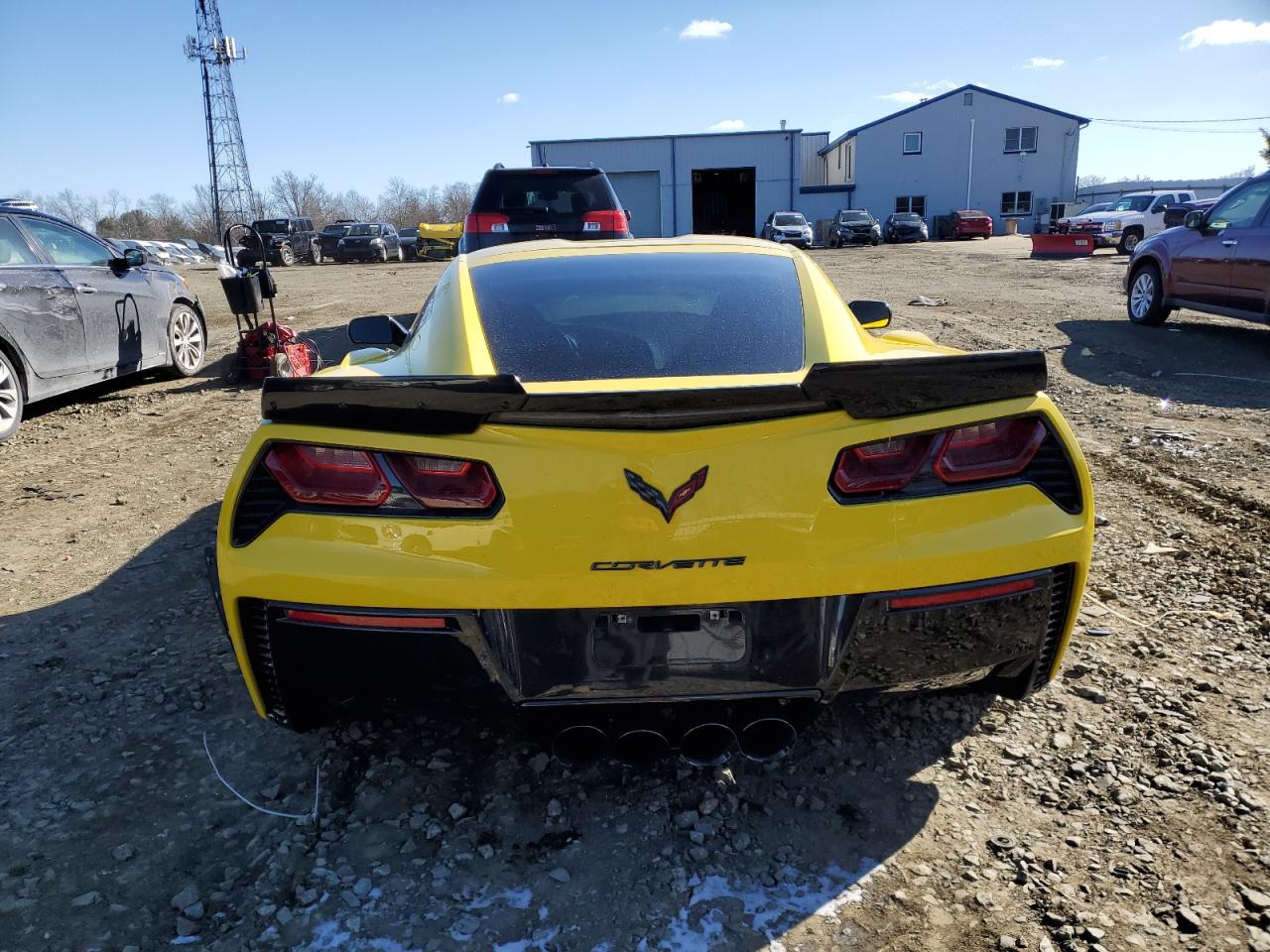2017 Chevrolet Corvette VIN 1G1YY2D71H5100758 Copart auction photo, front end damage thumbnail 6