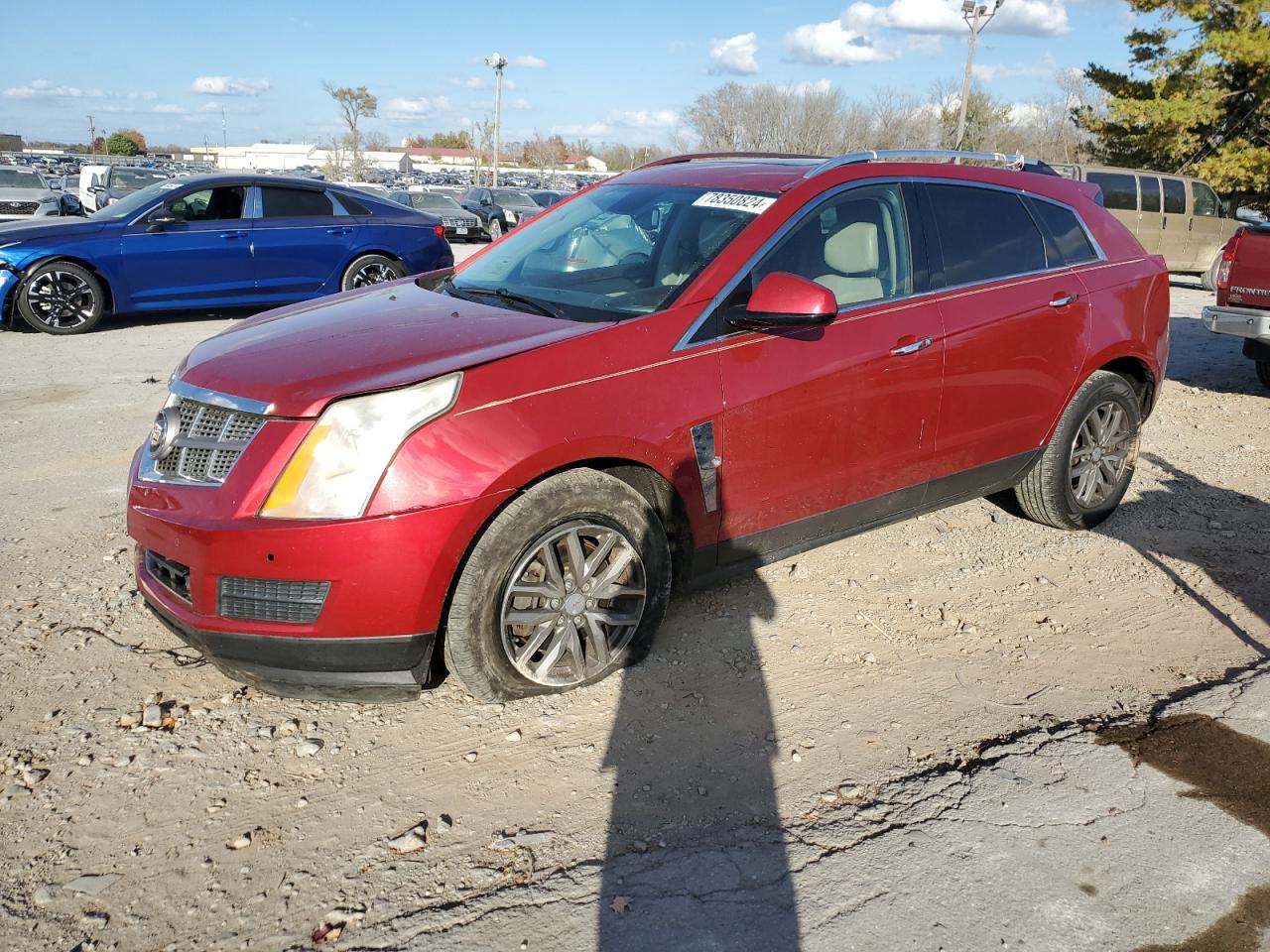 2011 Cadillac SRX VIN 3GYFNAEY2BS614747