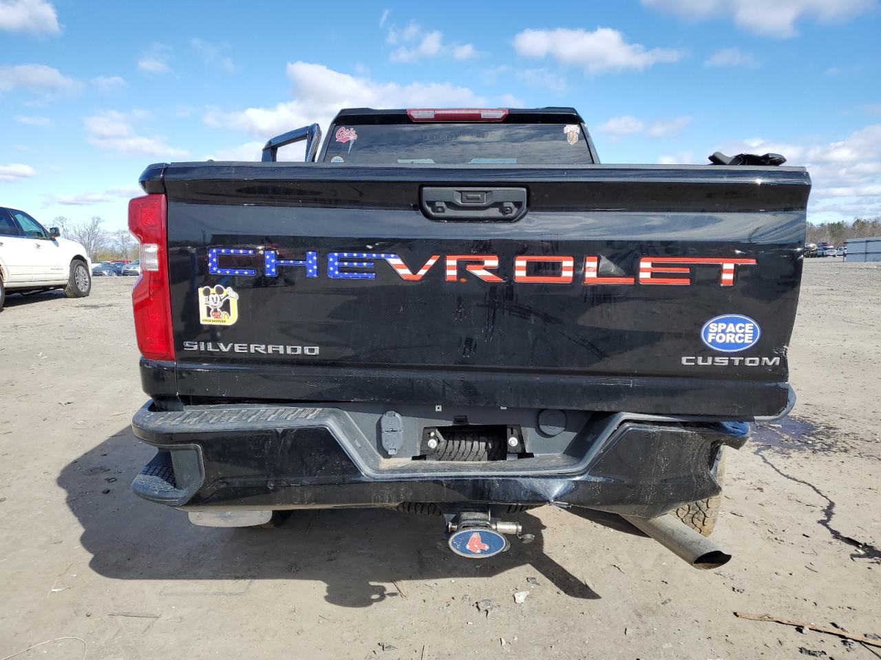 2021 Chevrolet Silverado VIN 1GC4YME71MF249675 Copart auction photo, all over damage thumbnail 6